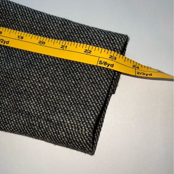 Talbots Wool Tweed Blazer Womens 8 Olive Brown Pockets Classic Jacket - Picture 14 of 15